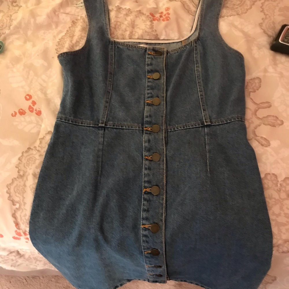 Denim dress